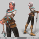 Illustration for article titled If iThe Witcher 3s/i Ciri Was In iOverwatch/i...